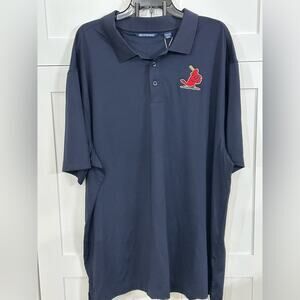 St. Louis Cardinals Cutter & Buck Polo Shirt - 2XB/2TG - Big & Tall NWT